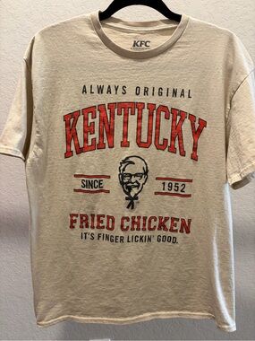 Kentucky Fried Chicken Graphic Tee - Cream/Red